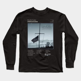 Drive-By Truckers - American Band Tracklist Album Long Sleeve T-Shirt